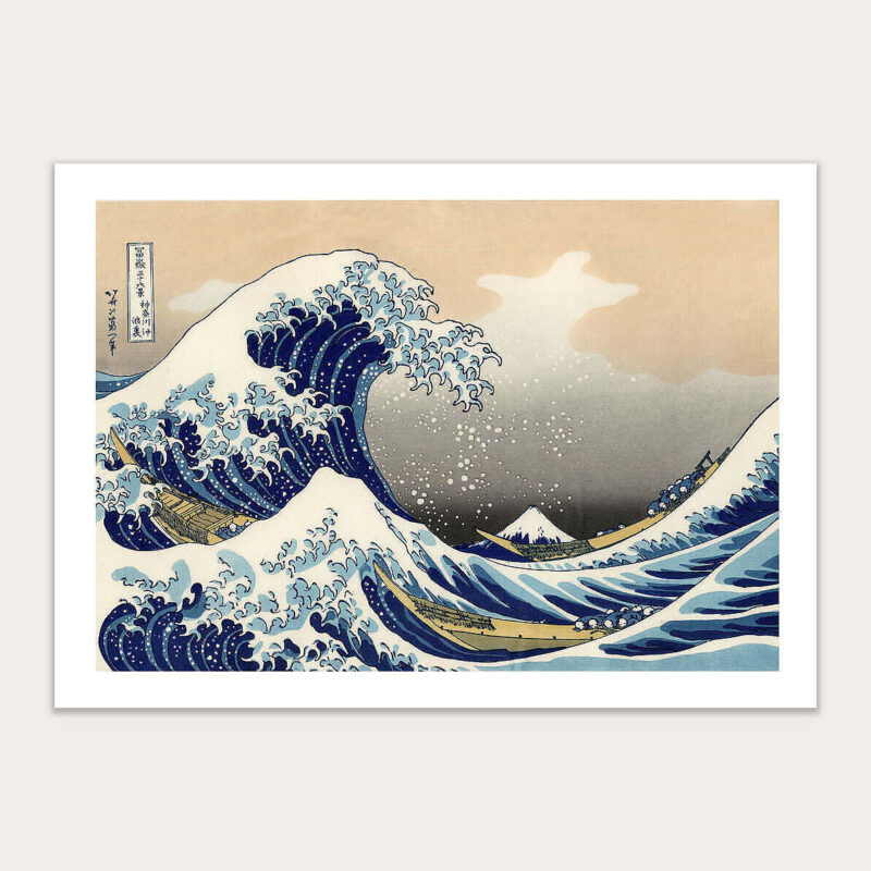 Katsushika Hokusai The Great Wave off Kanagawa