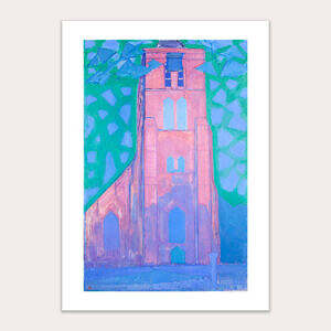 Piet Mondrian Zeeuwse Kerktoren 1911