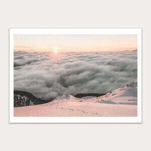 Dawn Over The Clouds