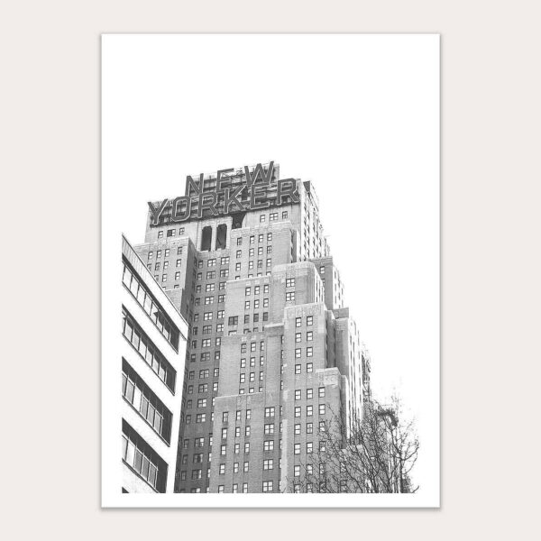 New Yorker Building BW