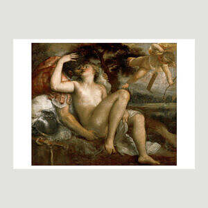 Titian Mars Venus and Amor