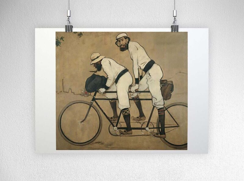 Ramon Casas Tandem Bike Poster Mockup For Web e1584393633508
