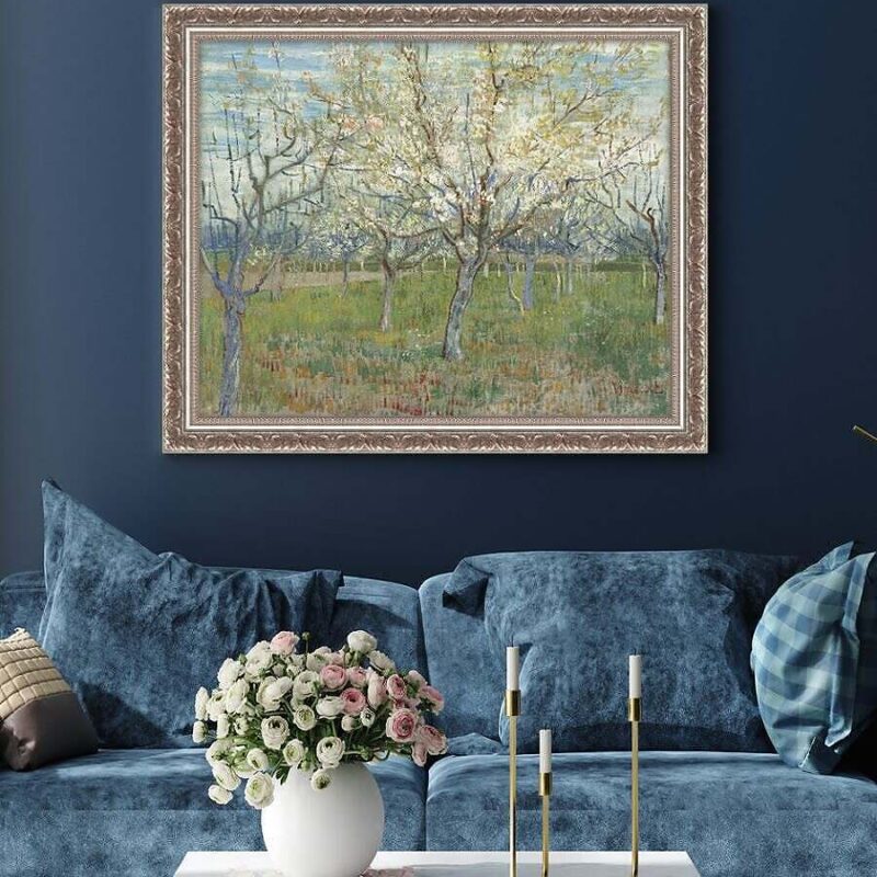 Vincent Van Gogh De Rose Boomgaard Framed Mockup For Web e1584964081292