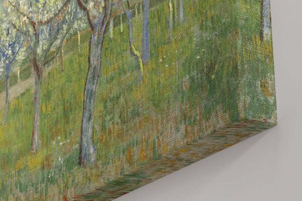 Vincent Van Gogh De Roze Boomgaard Canvas Mockup Closeup For Web Closeup e1584964067553
