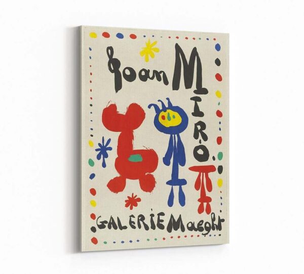Joan Miro Poster 1955  e1611695107846