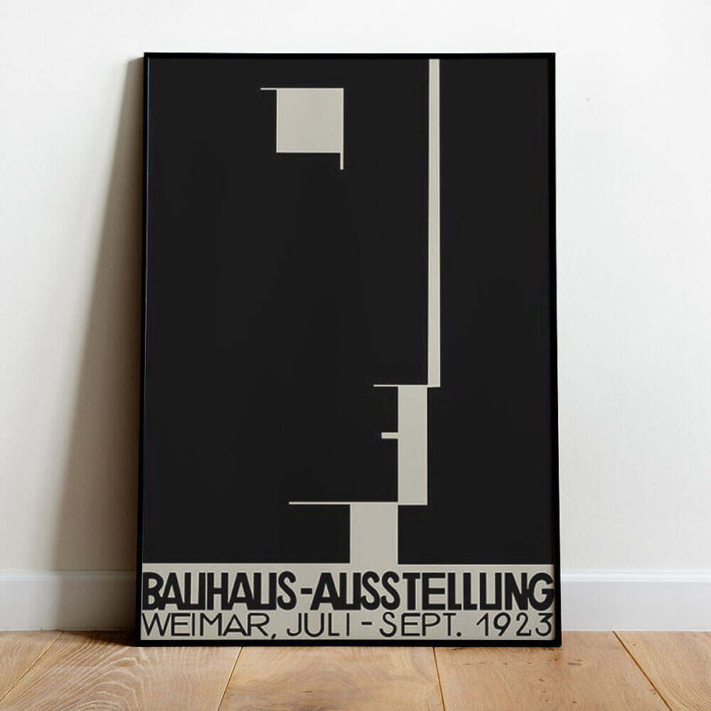 Frame 18 Bauhaus Ausstellung Poster Design Bauhaus