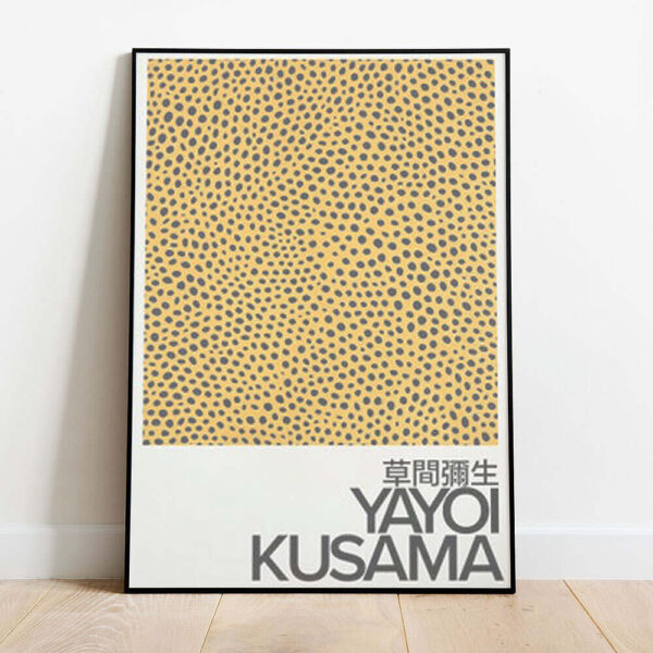 Frame 6 Yayoi Kusama Art Print Abstract Polka Dot