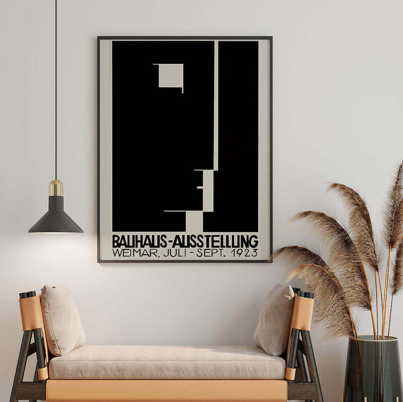 Room 18 Bauhaus Ausstellung Poster Design Bauhaus