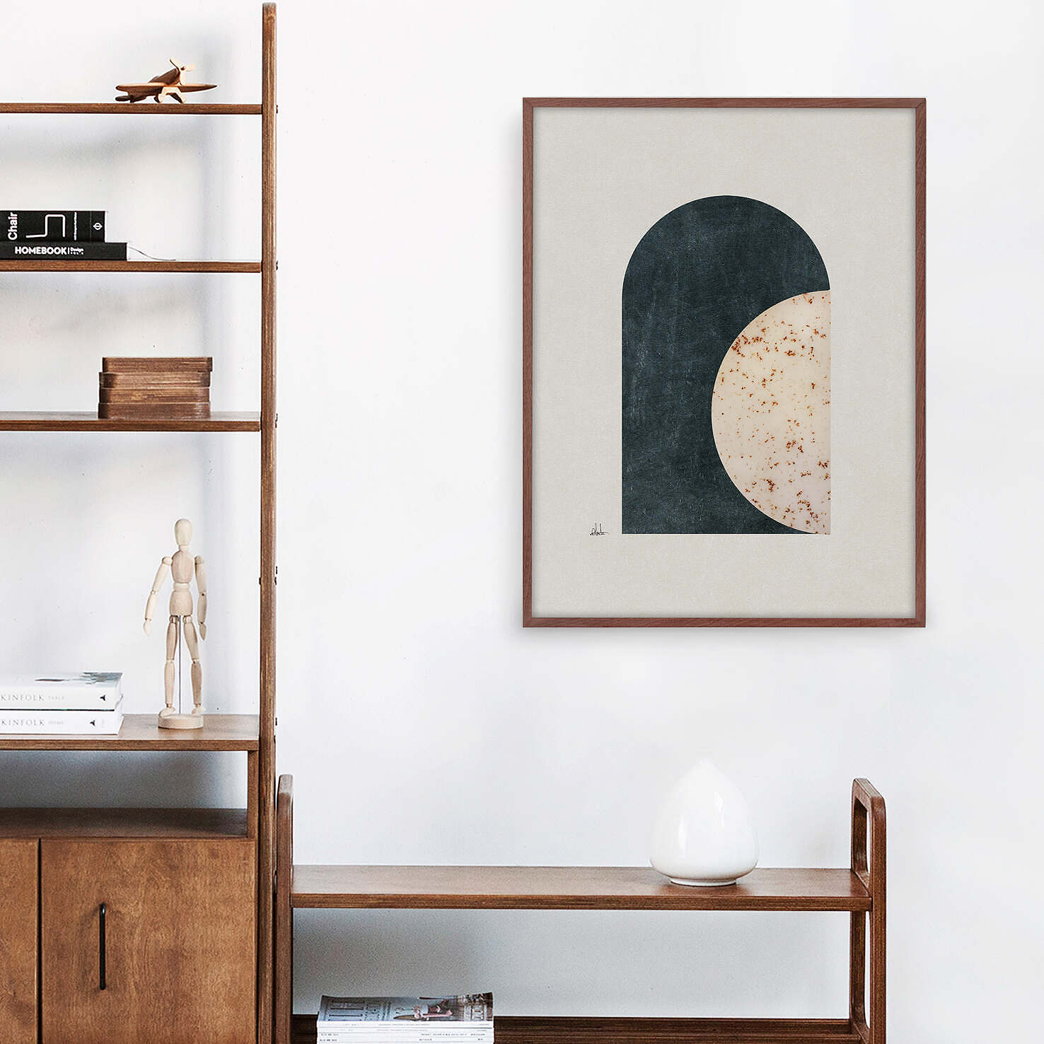 Solid Mahogany ReadyMade Frame Κάντο Κορνίζα